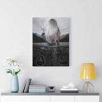 "Embryonic" Stretched Canvas Print